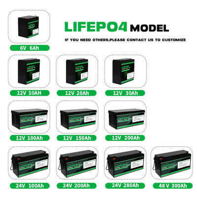 Enerfroce 6V 8ah batteria al litio ferro fosfato personalizzato
