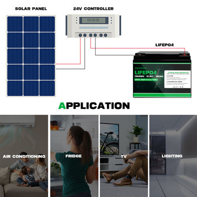 Enerforce 12V 100Ah Lifepo4 batteria ricaricabile per sistema di accumulo solare domestico