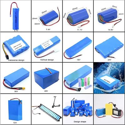 Batteria ad alte prestazioni 3S1P 18650 11.1V 2600mAh per applicazioni robuste