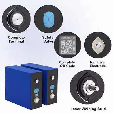 8000 Ciclo EVE 3.2V 280AH LFP Lifepo4 Batterie Celle di grado A 5.49kg Per energia solare