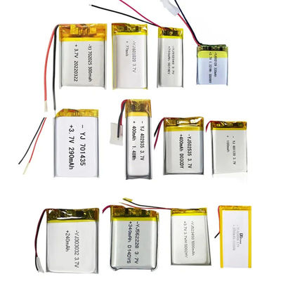 Batteria polimerica al litio ricaricabile personalizzata 3.7V 8mAh - 20000mAh Capacità