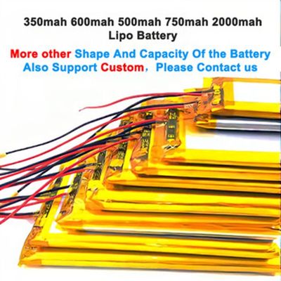 Batteria al litio polimerico ricaricabile ad alta capacità 3.7V 5000mAh Batteria LIPO