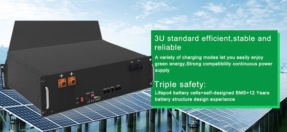 Batteria al litio da 51,2 V a 5,12 KWh con 6000 cicli