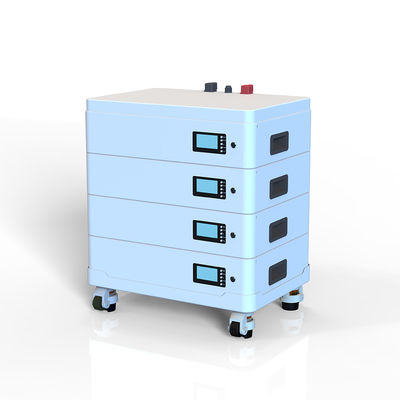 51.2V 10KWH 20KWH Batteria al litio impilabile per sistemi di accumulo di energia solare