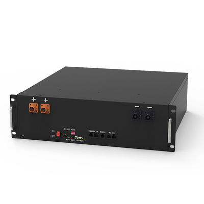 51.2V 5.12KWh Sistema di accumulo di energia residenziale Batteria al litio montata su un rack