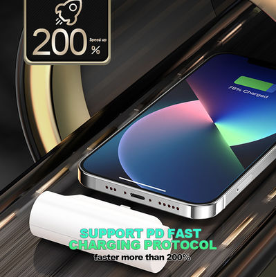 Superleggero 5000mAh Portable Mobile Power Bank con ricarica wireless