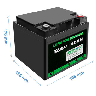 OEM 12V LiFePO4 batteria 42Ah per sistema di energia solare Van Golf Car e sedie a rotelle