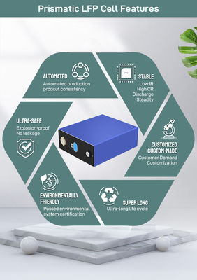 EVE Lifepo4 3.2V 304AH Litio Ferro Fosfato LFP Batteria 4000 Ciclo Per Energia Solare