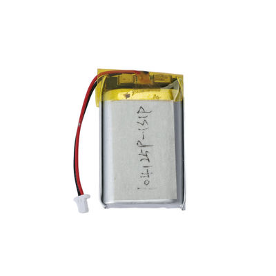 OEM LIPO Batteria polimerica ricaricabile agli ioni di litio 3.7V 1100mAh 800 durata di ciclo