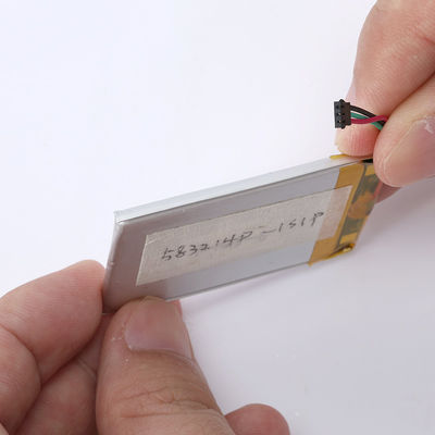 3.7V 230mAh Batteria LiPo portatile mobile per elettronica di consumo