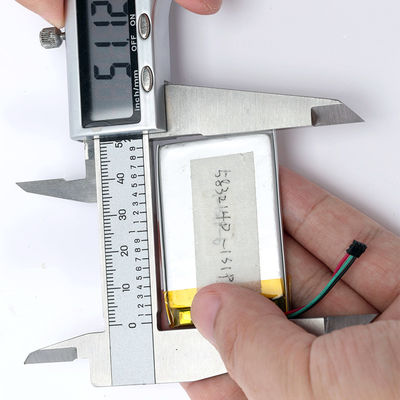3.7V 230mAh Batteria LiPo portatile mobile per elettronica di consumo