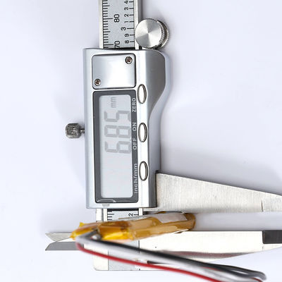 Batteria ricaricabile Lipo 3,7 V polimero al litio 1050mAh per elettronica di consumo