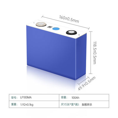 EVE LFP LiFePO4 Cella prismatica 3.2 V 100Ah Per un'energia di stoccaggio affidabile