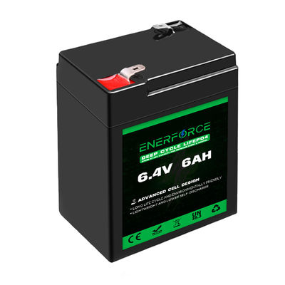 6.4V 6Ah 8Ah batteria ricaricabile Lifepo4 32650/32700
