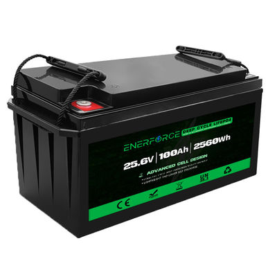 Enerforce LFP Lifepo4 Battery Pack 24V 100Ah Potenza per Golf Cart Boat