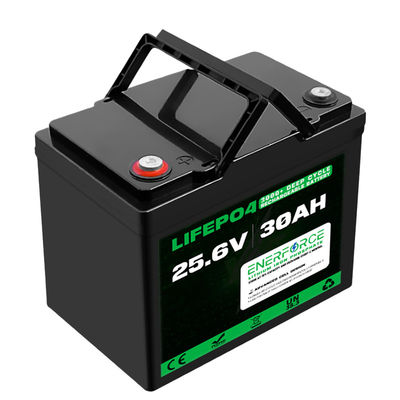 30AH 24V batteria al litio fosfato per Ebike Scooter Go Kart Fun Cart