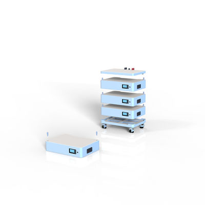 51.2V 10KW LFP batteria al litio impilabile ad alte prestazioni per sistemi di energia solare