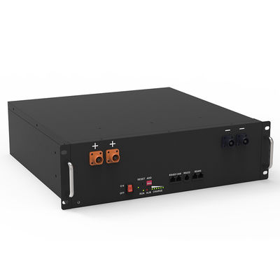 10kWh 51.2V 200Ah LiFePO4 Rack Mount Batteria al litio per la conservazione di energia solare domestica