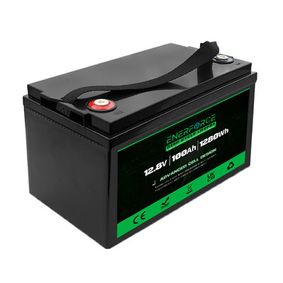 Enerforce 12V 100Ah Lifepo4 batteria ricaricabile per sistema di accumulo solare domestico