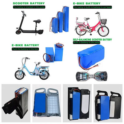 Batteria ricaricabile a ioni di litio 7S4P 18650 24V 2000mAh 2500mAh Alta potenza per biciclette elettriche